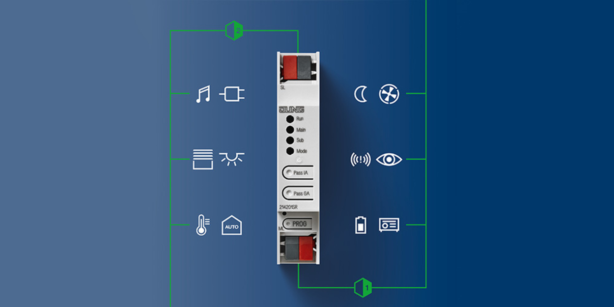 KNX Bereichs- und Linienkoppler bei Gerd Schröder Elektroinstallation in Sondershausen