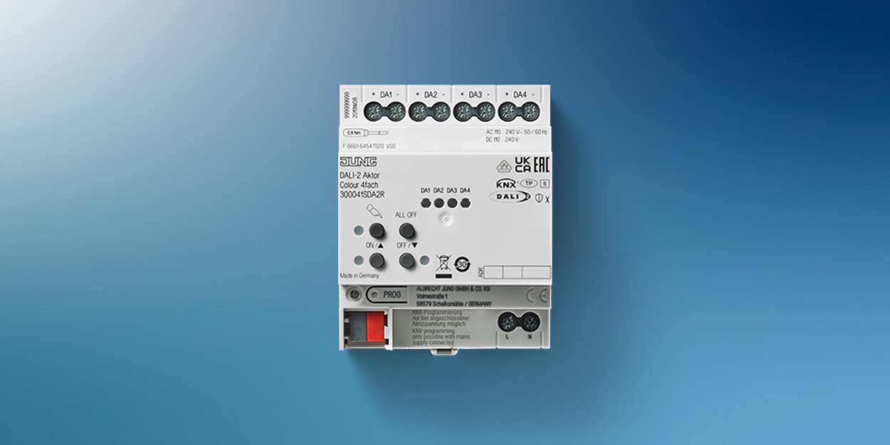 KNX DALI 2 Gateway Colour bei Gerd Schröder Elektroinstallation in Sondershausen